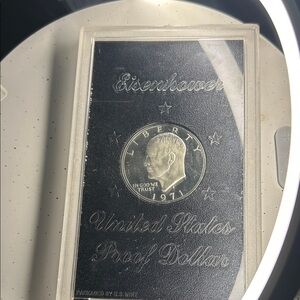 1971 Eisenhower Silver Dollar Proof Coin
